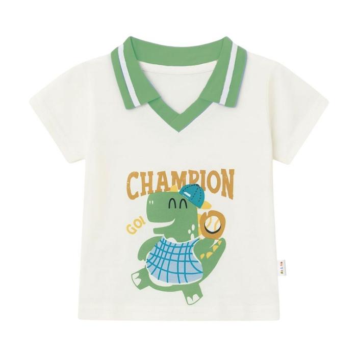 Ali & Aia - Ali Baby Polo Shirt Champion | Polo Anak Laki-Laki Kaos Jalan | Usia 1- 5 Tahun