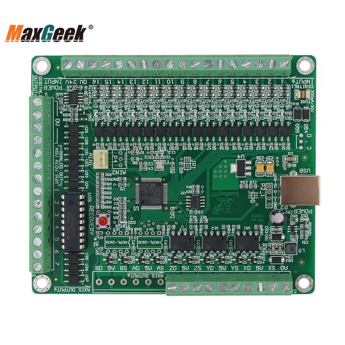 Maxgeek LF77-AKZ250-USB3-NPN 3 Axis 5 Axis Mach3 Motion Controller