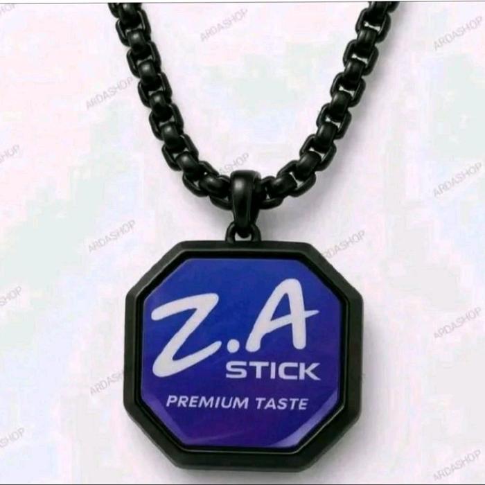 kalung perak anti karat cocok di leher za stick.