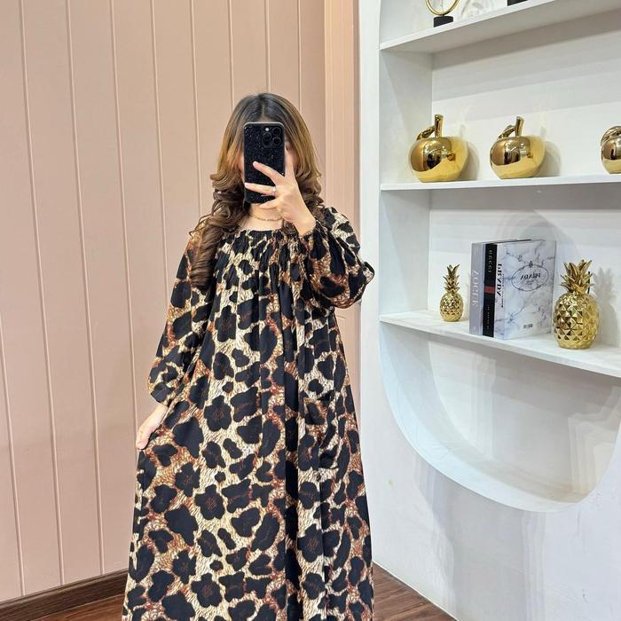 Miana dress sultan cantik mewah dan tidak panas