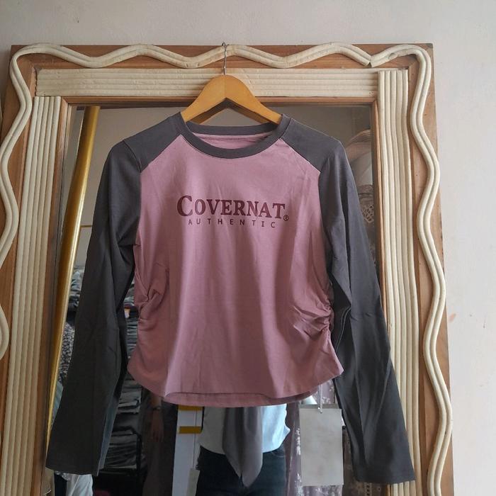kaos crop covernat kania fashion