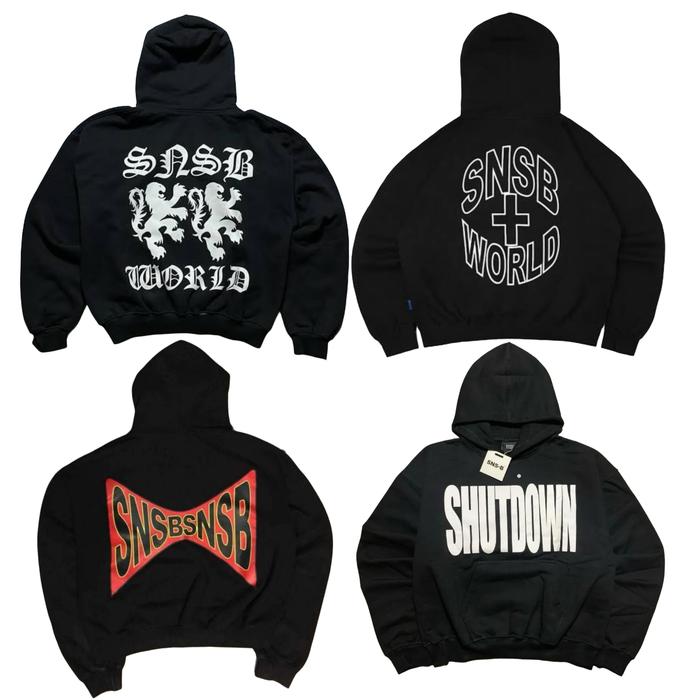 SNSB Sweater Hoodie Boxy SNSB STROM SHUTDOWN FAUST PREMIUM Hoodie SNSB PREMIUM dengan Desain Unik da