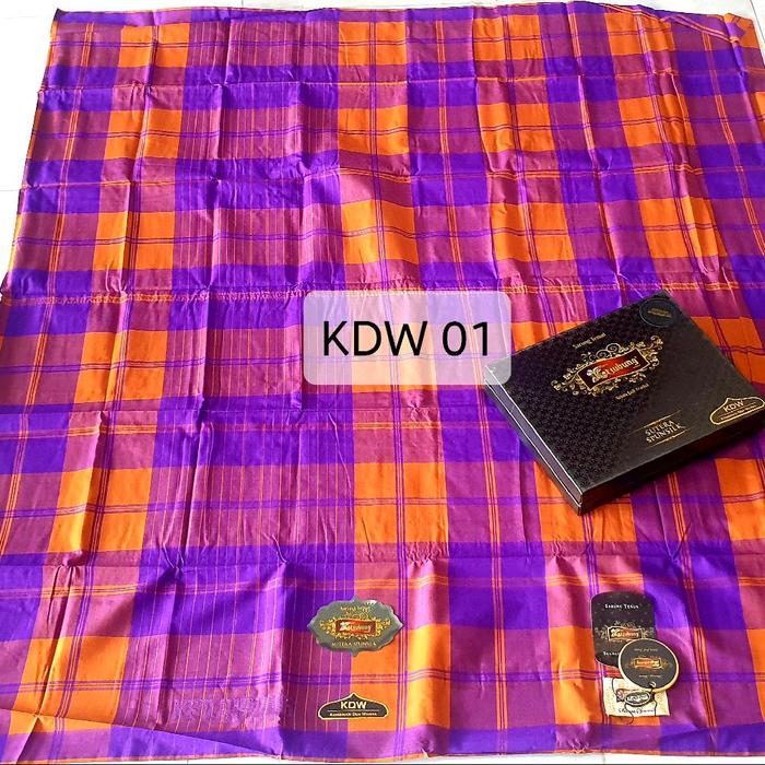 SARUNG KETJUBUNG MOTIF KDW SUTRA SPUNSILK
