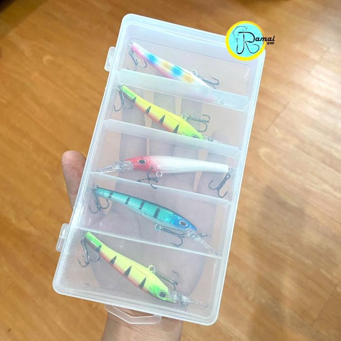 Umpan casting kodok dan ikan satu set /satu paket umpan
