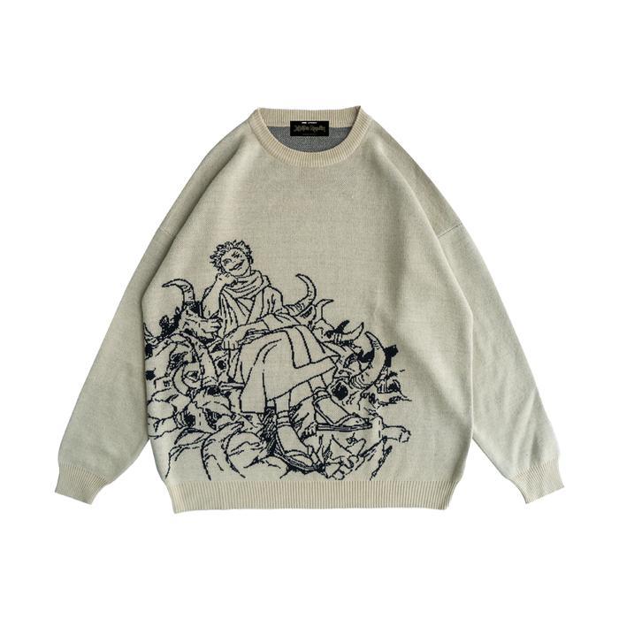 Jujutsu Kaisen Ryomen Sukuna Knitwear
