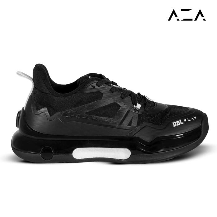 (READY STOCK) AZA DBL Play Box One Basketball Shoes - Sepatu Basket Hitam Pria Wanita