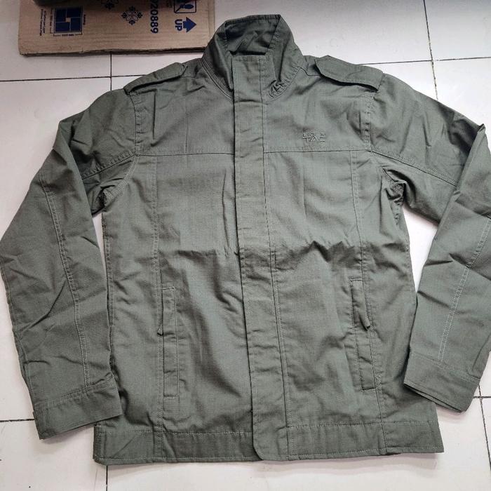 Jaket EigerTac uk.M second 1 kali pakai warna hijau army