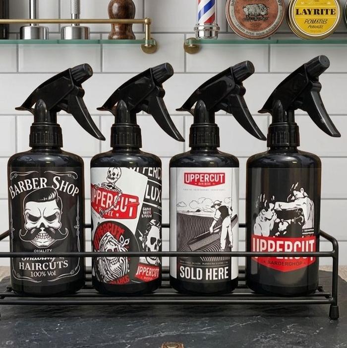 botol spray barbershop 500L ,botol semprotan potong rambut,