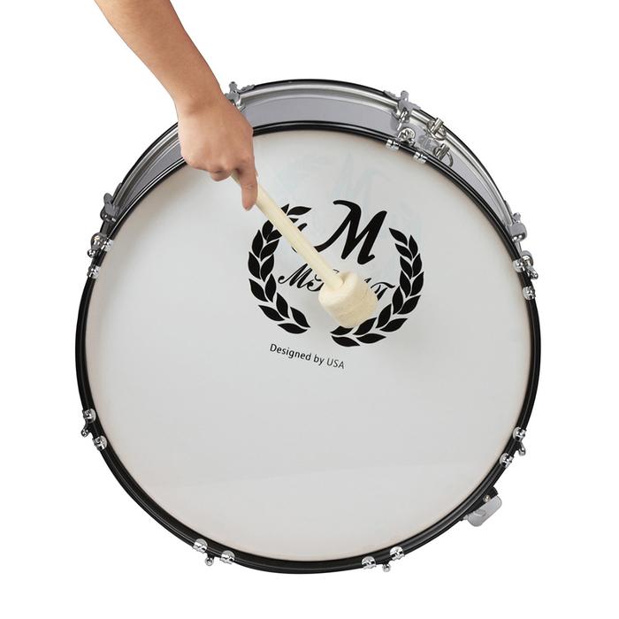Bass Drum Mallet Drum Sticks Wool Felt Head Snare Drumsticks