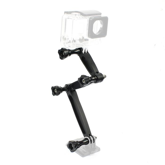 Universal GoPro Hero 7/6/5 Helmet Extension Selfie Arm Three-in-One