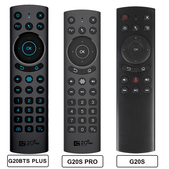G20BTS Plus Smart Voice Air Mouse 2.4G Wireless Backlit Remote