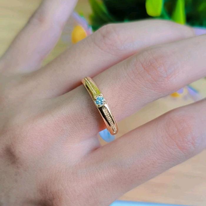 CINCIN MATA SATU KOMBINASI GRAFIR ORIGINAL XUPING PERHIASAN SWASA ANTI IRITASI