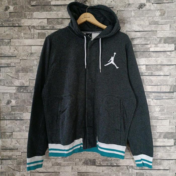 ( size xl ) vintage air Jordan varsity hoodie jacket jump man y2k