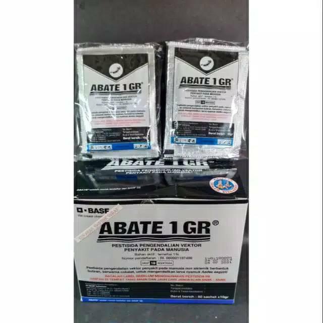 Obat Jentik Nyamuk Abate/ Pembasmi Jentik-Jentik Dan Nyamuk / Bubuk Pembasmi Jentik Nyamuk