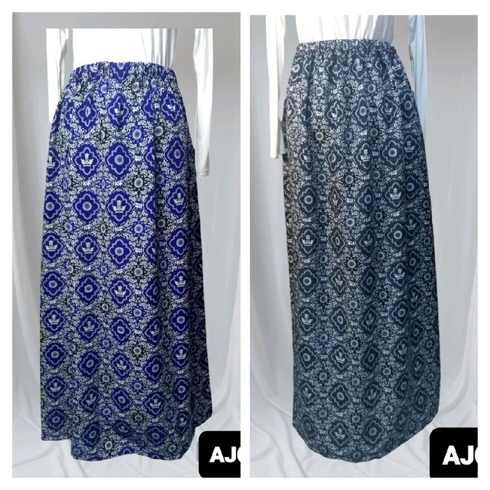 Rok Batik Tunas Harapan Biru/Rok Batik SMP/Rok Batik Sekolah