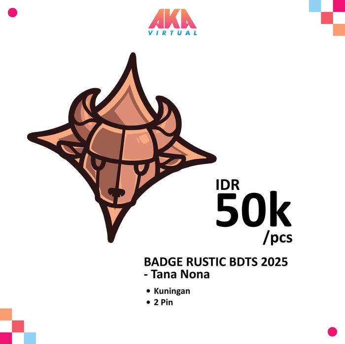 Enamel Pin JKT48V BDTS 2025 - Tana Nona