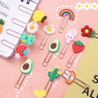 casaloger Paper Clip Korean Klip Penjepit Kertas Lucu Karakter Push Pin