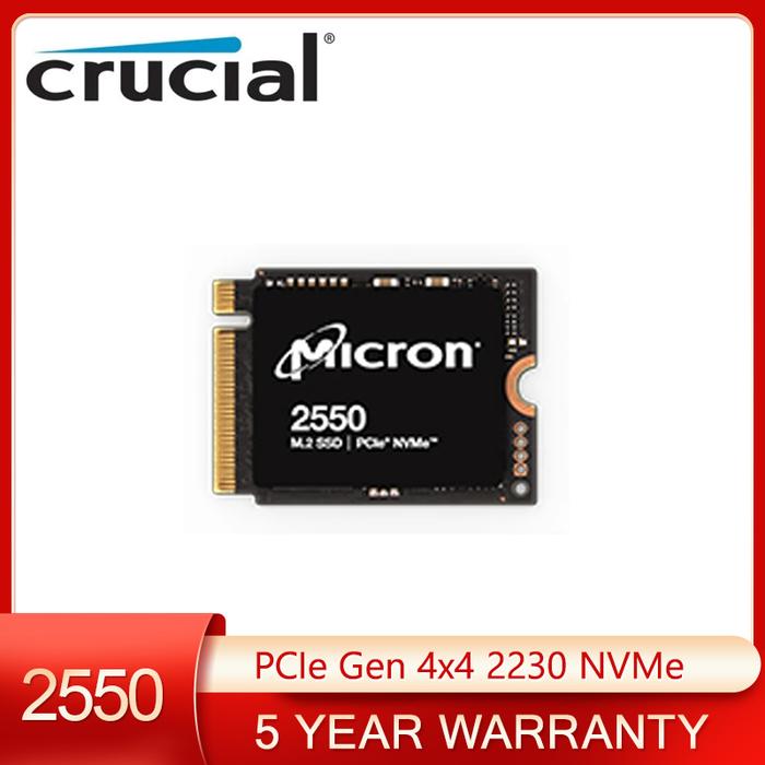 Crucial 2550 SSD Micron 2550 1TB 2TB M.2 2230 Solid State Drive