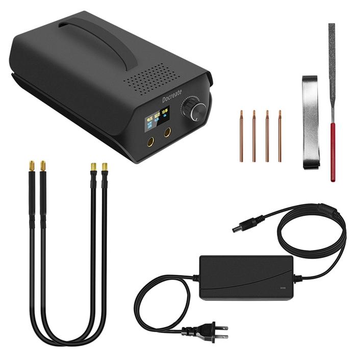 1Set Spot Welder Portable Spot Welder Capacitor New DIY Energy