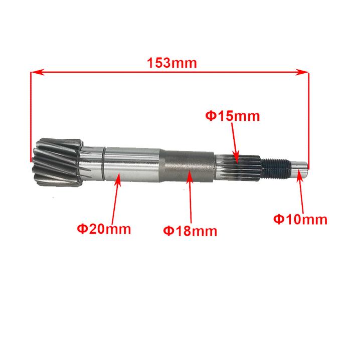 Reverse Gear Driving Shaft Gear for Buggy Quad Bike UTV GY6 200cc