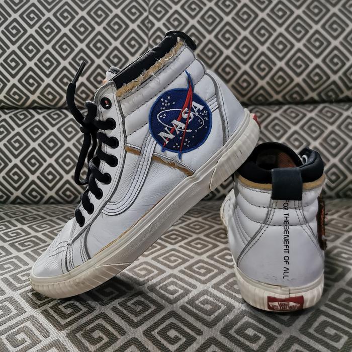 Vans SK8-HI MTE DX NASA Space Voyager White