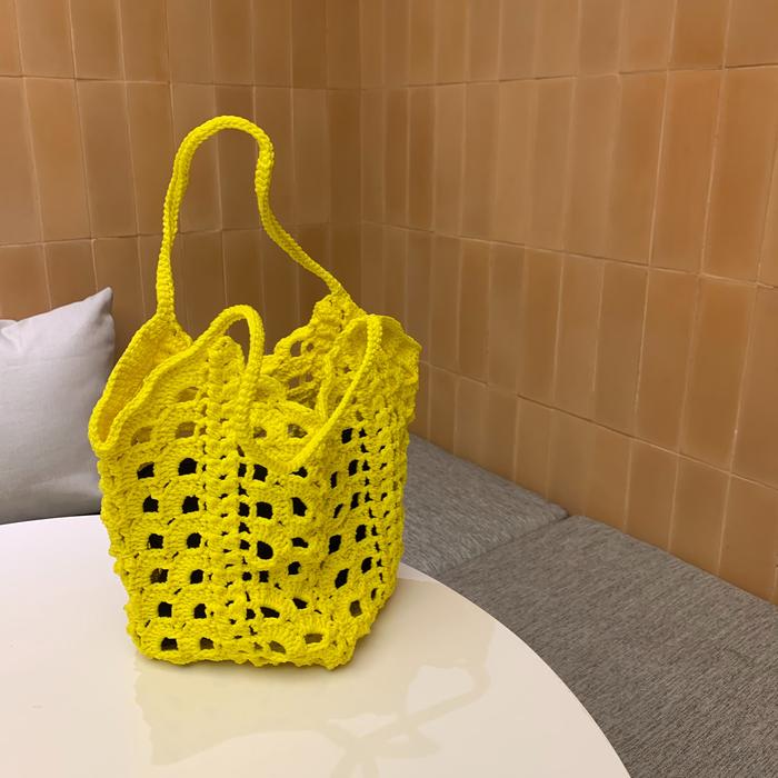 Pisang Kipas Bag - Crochet from Temaliniku