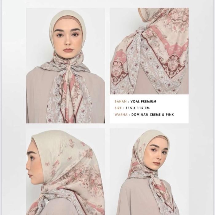 PELANGI ASMARA SCARF - HIJAB SEGIEMPAT