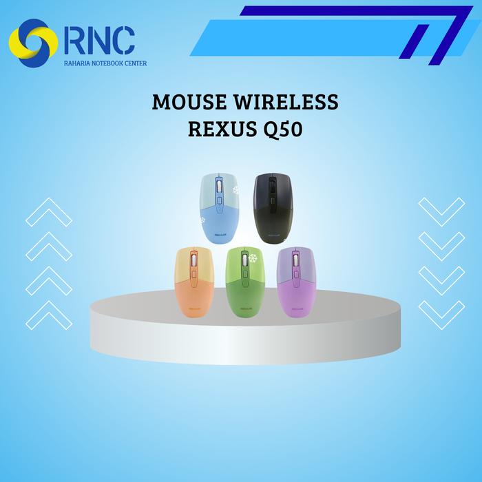 MOUSE WIRELESS REXUS Q50 ORIGINAL