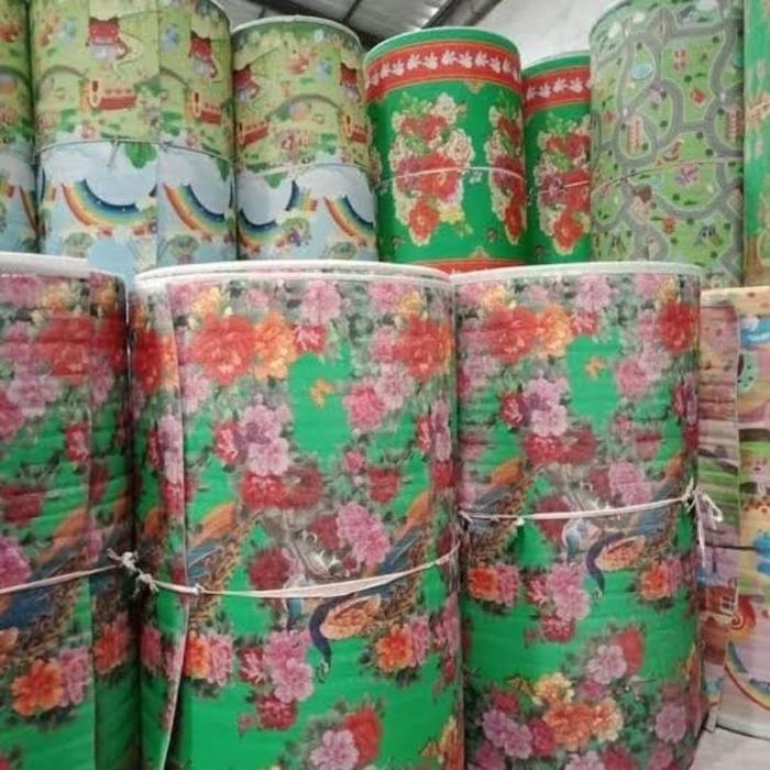 Tukuoke Tikar Spons Jumbo Bolak-Balik 2 Sisi Foam Matras Spon 120X180X5Mm Tikar Evamat List