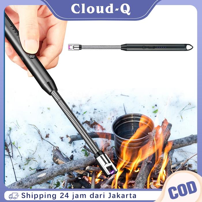 Korek Api Kompor Gas Elektrik Pulse 360 Windproof Usb Pemantik Gas Pemantik Elektrik