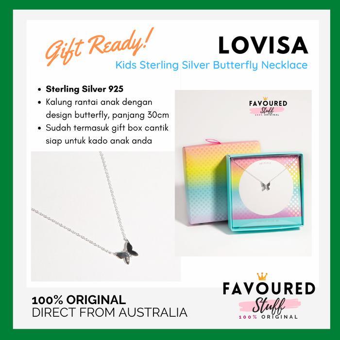 Original LOVISA Sterling Silver Necklace - Kalung Wanita Silver