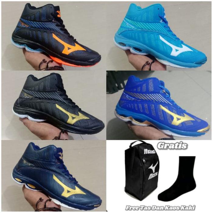 Sepatu Voli Mizuno Wave Lightning Z4 Terbaru / Sepatu Olahraga Mizuno Wave Voltage / Mizuno Wave Mom
