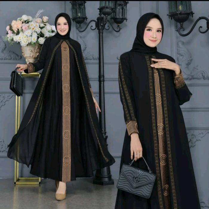 GAMIS ABAYA TURKEY MOTIF BORDIR BAYGON
