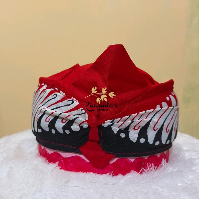Udeng Tutup Motif Banyuwangi / Udeng Jadi / Totopong