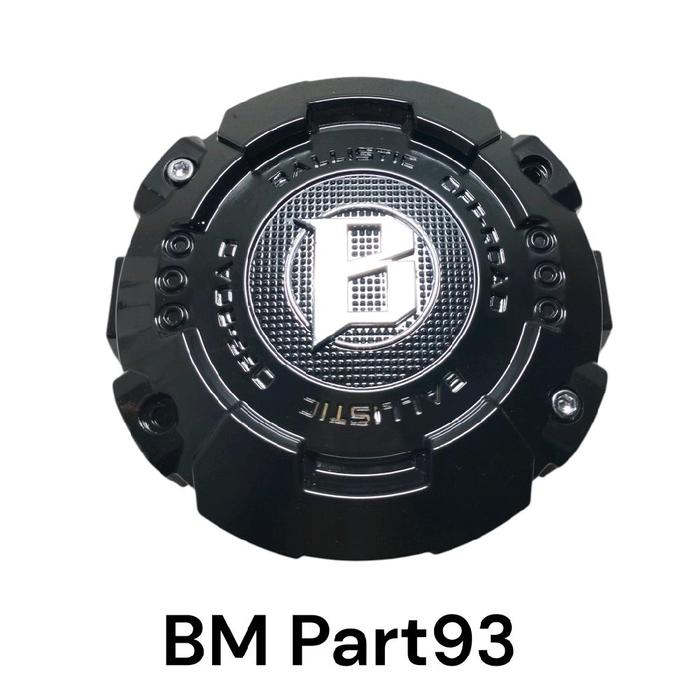 Center Dop Balistic Diameter 22cm warna Hitam Motorcycle