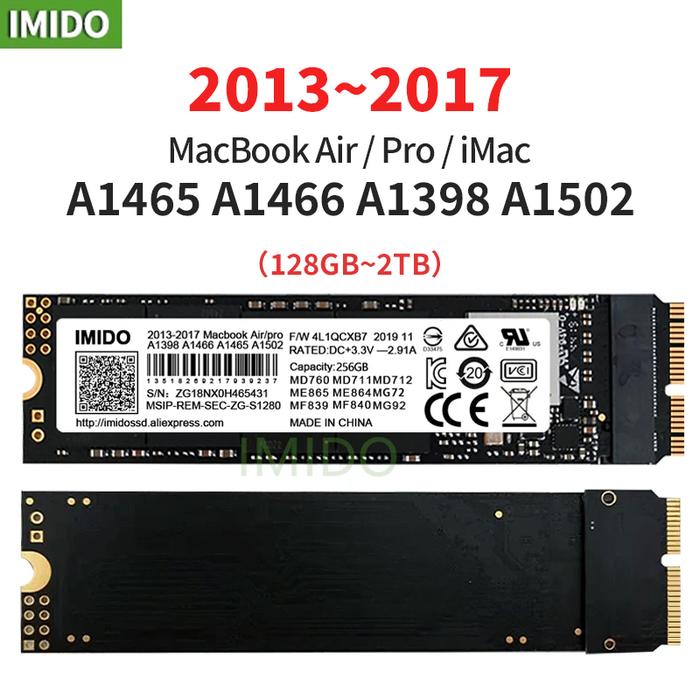 NEW SSD For 2013-2015 Macbook Pro A1502 A1398 Macbook Air A1465 A1466