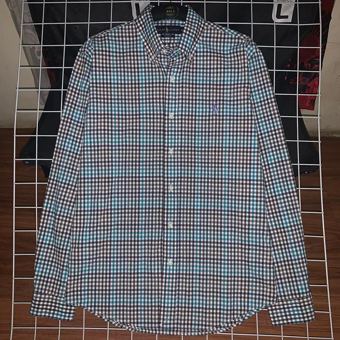 Kemeja pria RL lengan panjang preloved rl.9.2