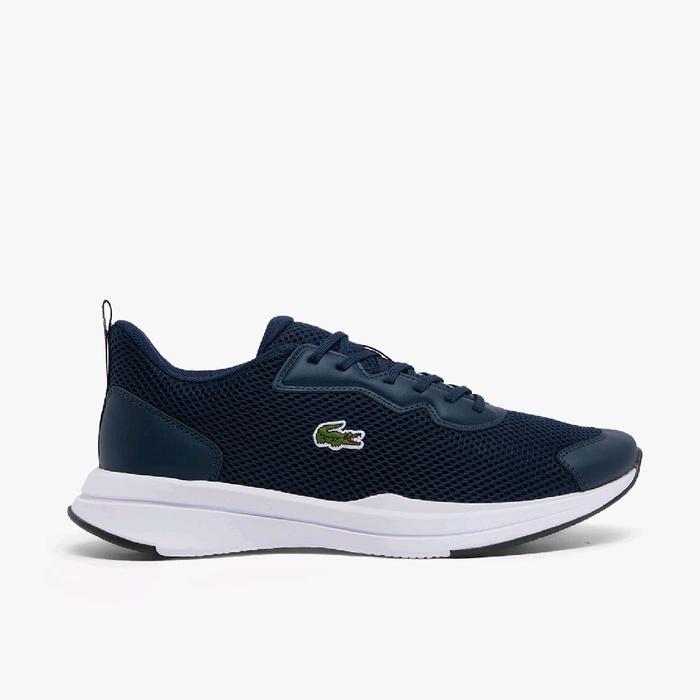 LACOSTE Men's Sneakers Shoes Neo Run Base Sepatu Sneakers Pria Original - Blue • 092