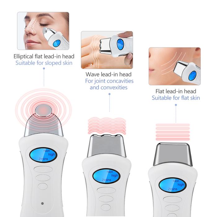 Handheld Galvanic Spa Nu Electroporator Skin Tightening Face Lift