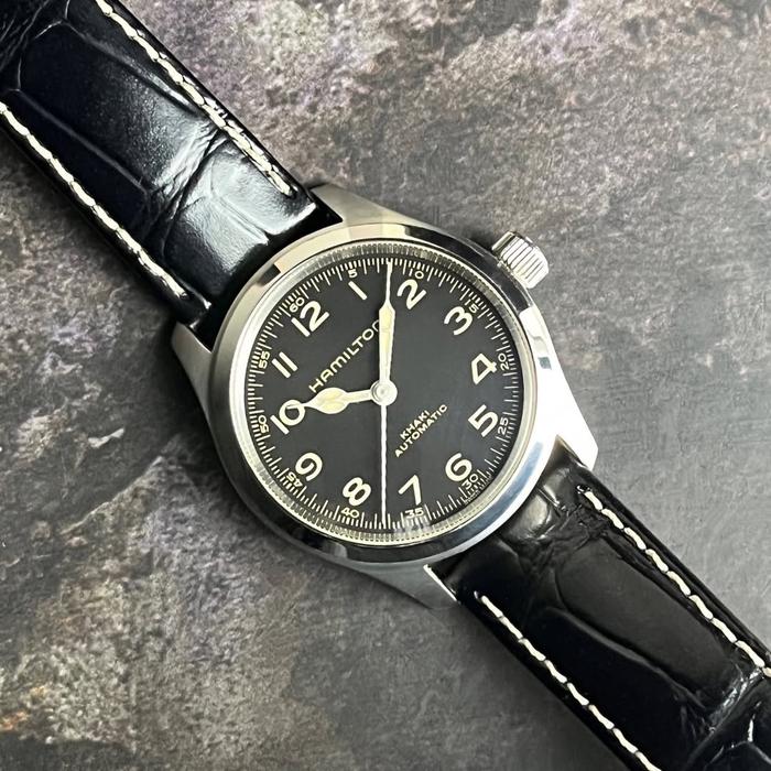 HAMILTON Khaki Field Murph Auto 42 38 mm Interstellar Swiss Watch H70605731 H70405730 Black White Di