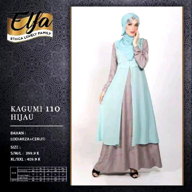 KAGUMI 110 HIJAU XL _ ETICHA FASION MUSLIM TRENDY