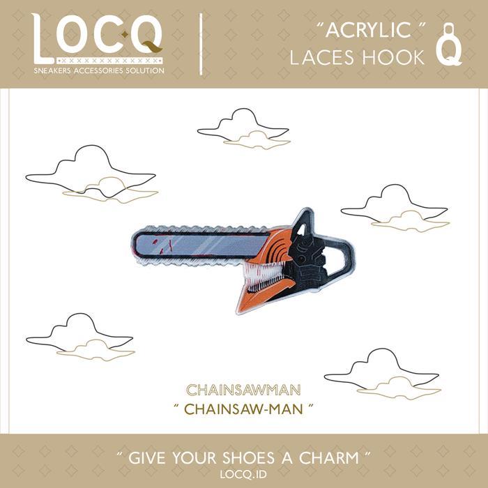 Aksesoris Tali Sepatu Acrylic Chainsaw Man Pochita Makima | Shoelaces Berkualitas