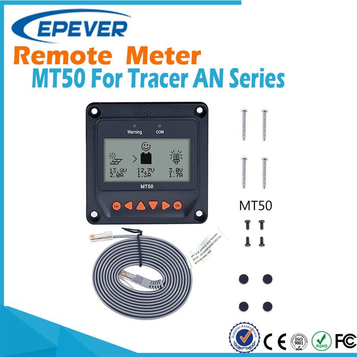 Remote Meter MT-50 For EPever EPsolar MPPT Solar Charge Controller