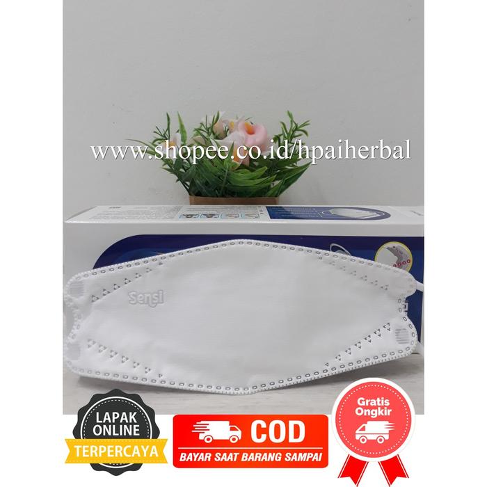 Masker SENSI CONVEX Mask 4ply EVO Original Product Isi 20 Masker 4PLY