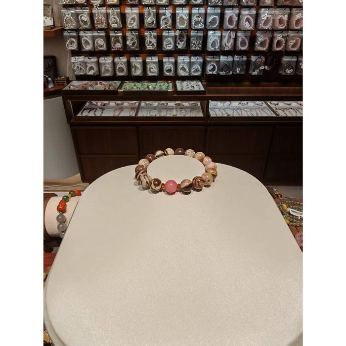 [LIVE ONLY] AS-1001 Gelang, kalung, cincin, gantungan dan aksesoris terbuat dari batu alam asli. Set