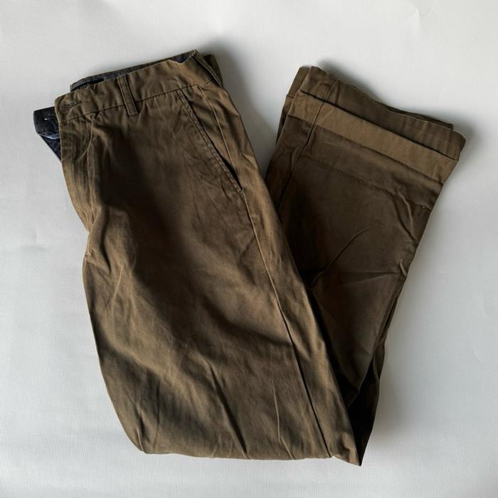 Preloved Banana Republic Bootcut Khaki Chino Pants 34/34