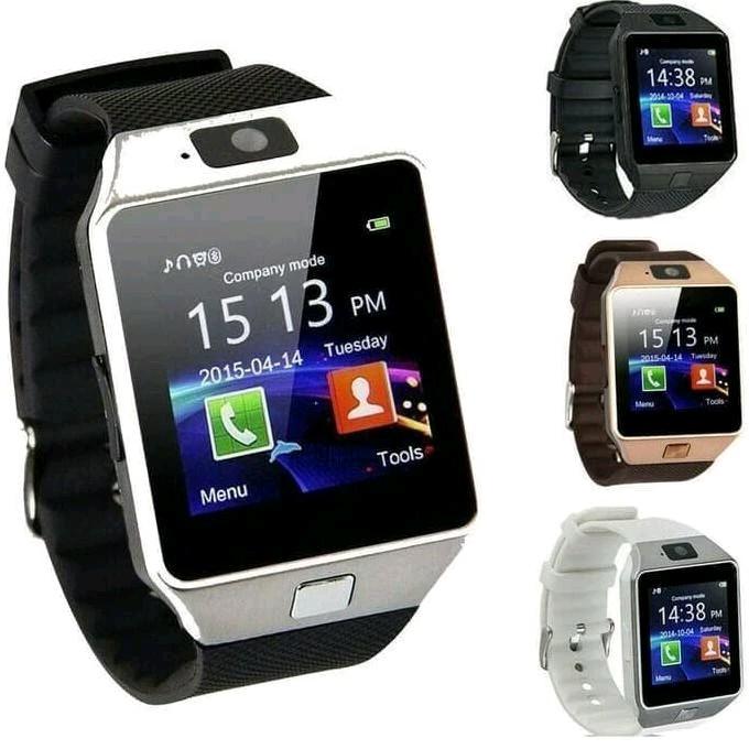 Smartwatch jam tangan pintar bisa pakai SIM card telpon dan SMS bluetooth kamera memory card Layar L
