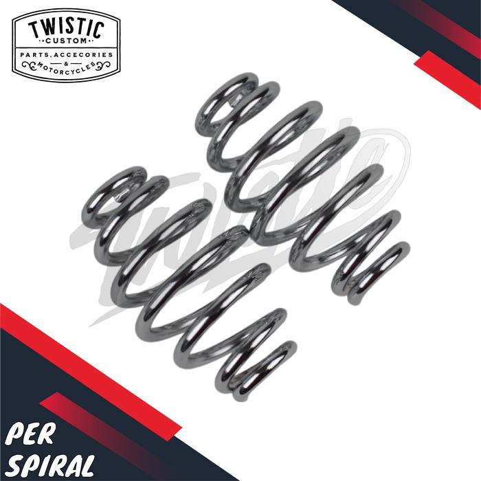 Bracket Per Spiral Springer Jok Single Seat Chopper Bobber Universal L1