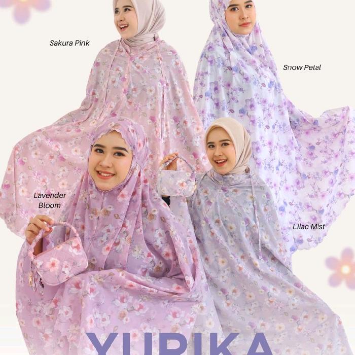 YURIKA Prayer Set  By Azamka Hijab   MUKENA DEWASA Muslim Nyaman Lembut Lembut