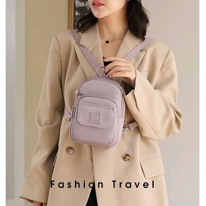 CRYSTAL DREAMS BAG - JTF0462 - Tas Ransel Mini Wanita Import | Tas Wanita Fashion Premium Import | T